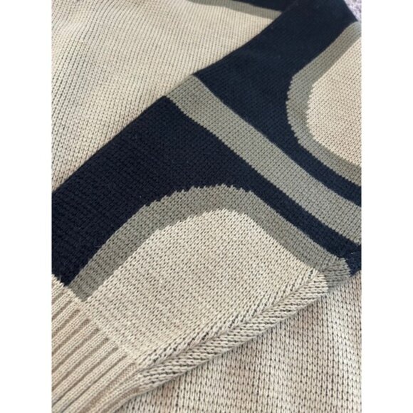 Vintage Spyder V-active sports Neck Sweater Wool Blend Pullover Knitwear Mens XL - Picture 2 of 9